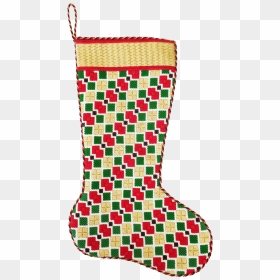 <img Src="needlepoint Christmas Stocking Ls 04" Alt, HD Png Download - christmas stocking png